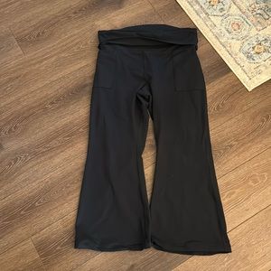 Fold over Flare Leggings